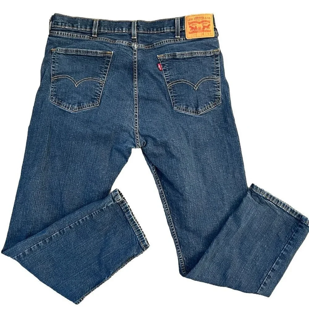 Levi’s 505 Jeans Men’s 40X30 Blue Denim Regular Fit Straight Medium Wash